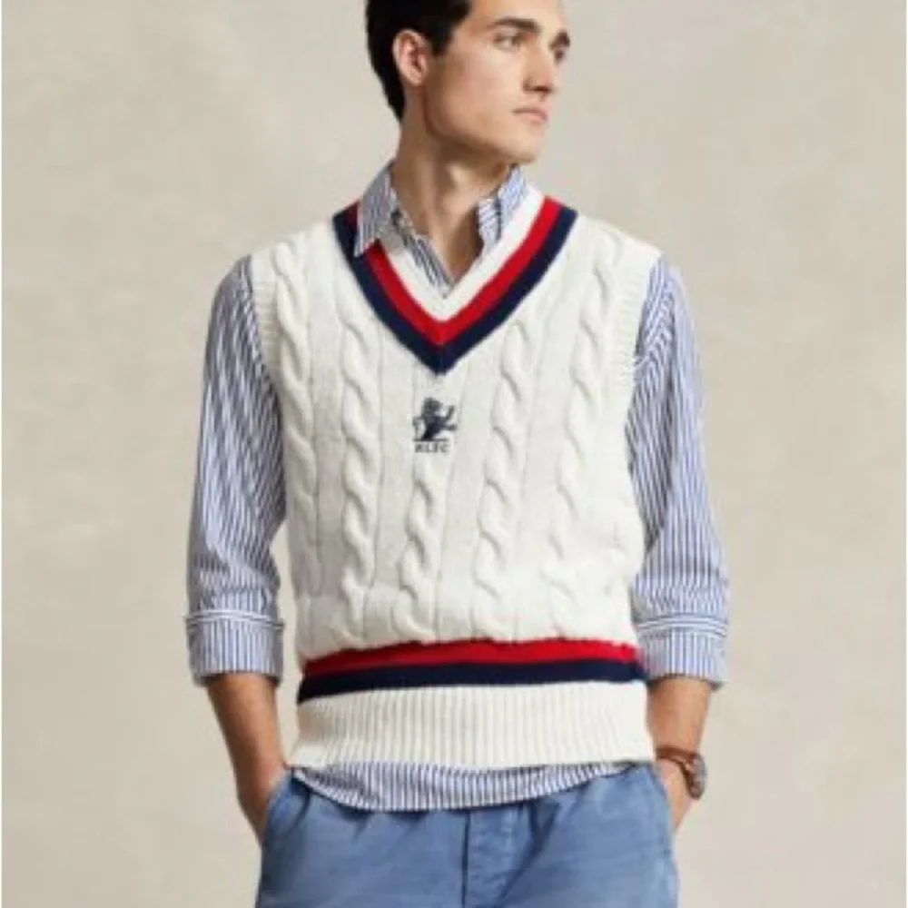 Ralph Lauren polo cricket vest medium